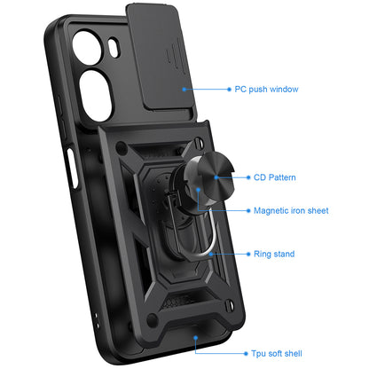 Husa pentru Xiaomi Redmi A7 Pro 4G, Techsuit, CamShield, Albastra