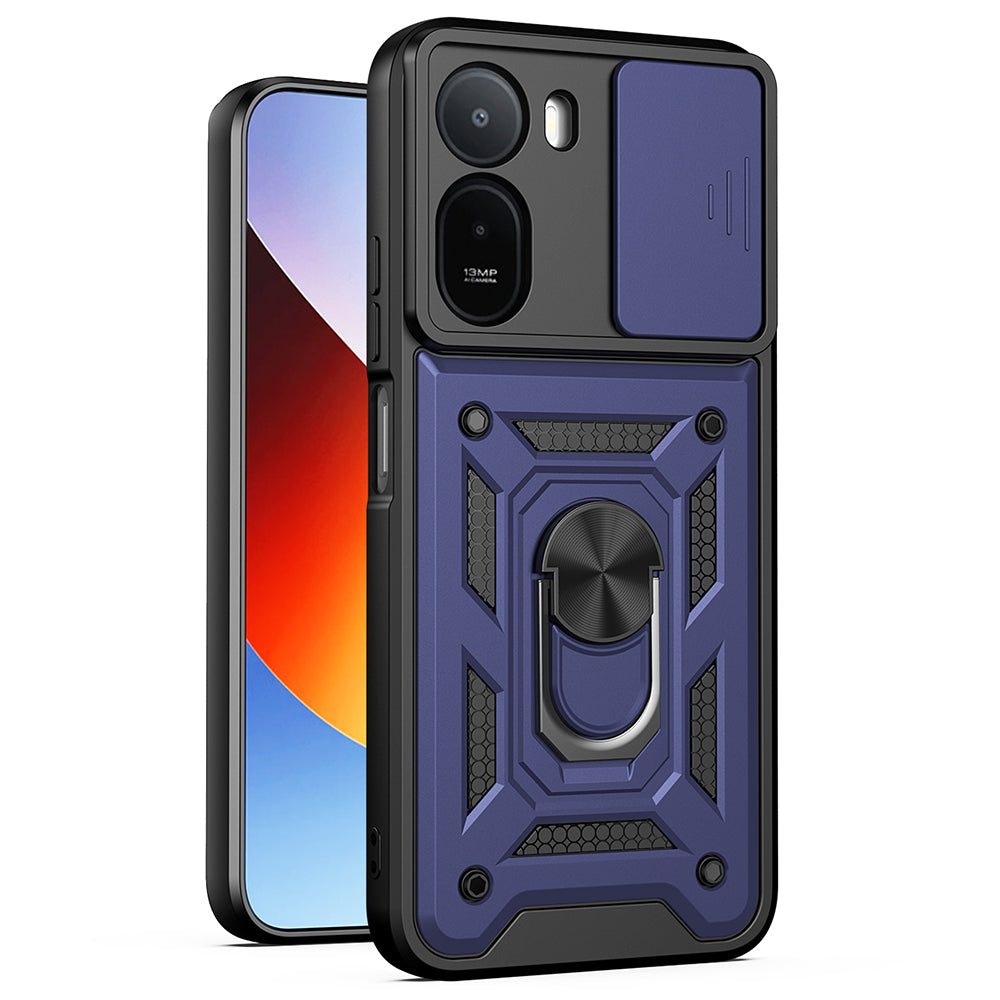 Husa pentru Xiaomi Redmi A7 Pro 4G, Techsuit, CamShield, Albastra
