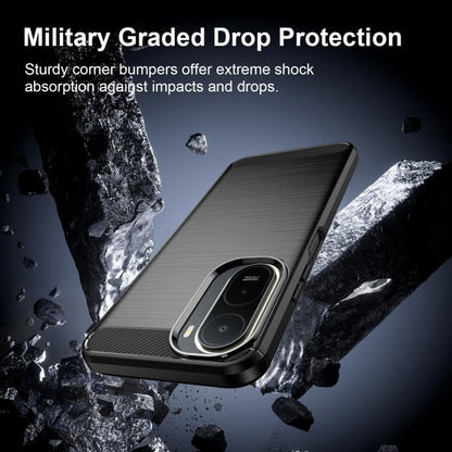 Husa pentru Xiaomi Redmi A7 Pro 4G, Techsuit, Carbon, Neagra