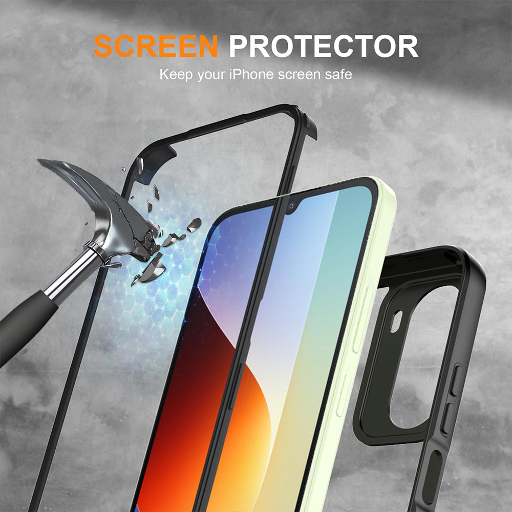 Husa pentru Xiaomi Redmi A7 Pro 4G, Techsuit, ColorVerse 360, Neagra