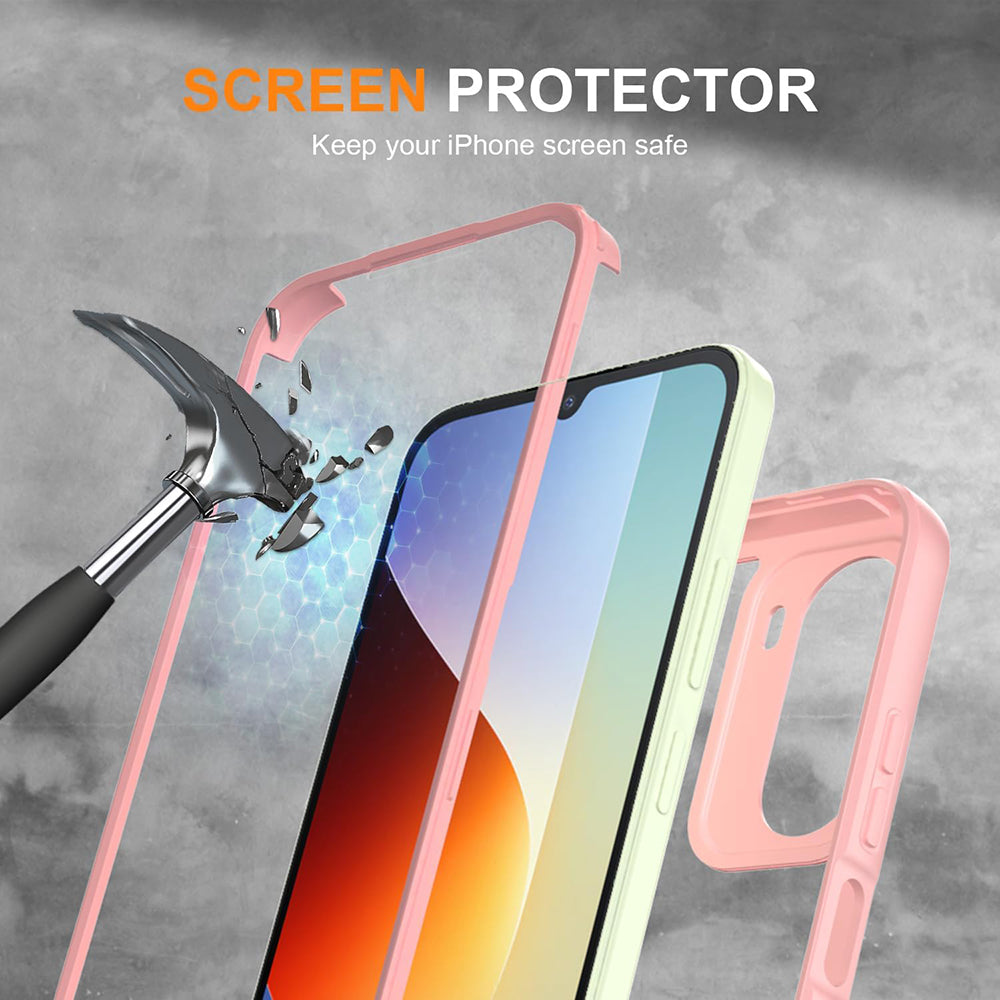 Husa pentru Xiaomi Redmi A7 Pro 4G, Techsuit, ColorVerse 360, Roz
