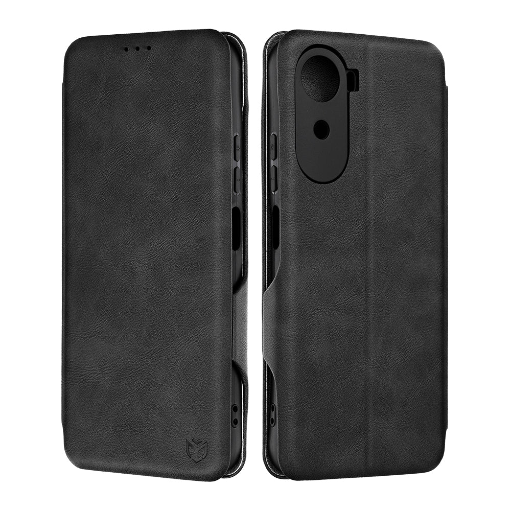 Husa pentru Xiaomi Redmi A7 Pro 4G, Techsuit, Safe Wallet Plus, Neagra