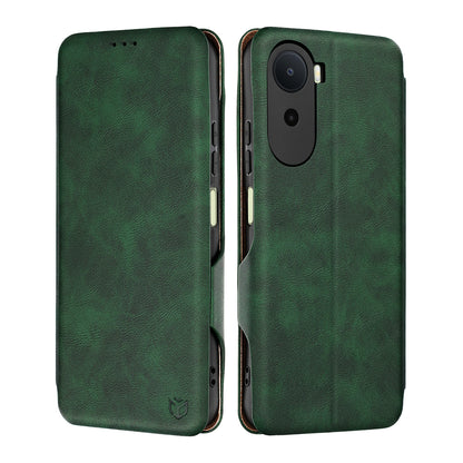 Husa pentru Xiaomi Redmi A7 Pro 4G, Techsuit, Safe Wallet Plus, Verde