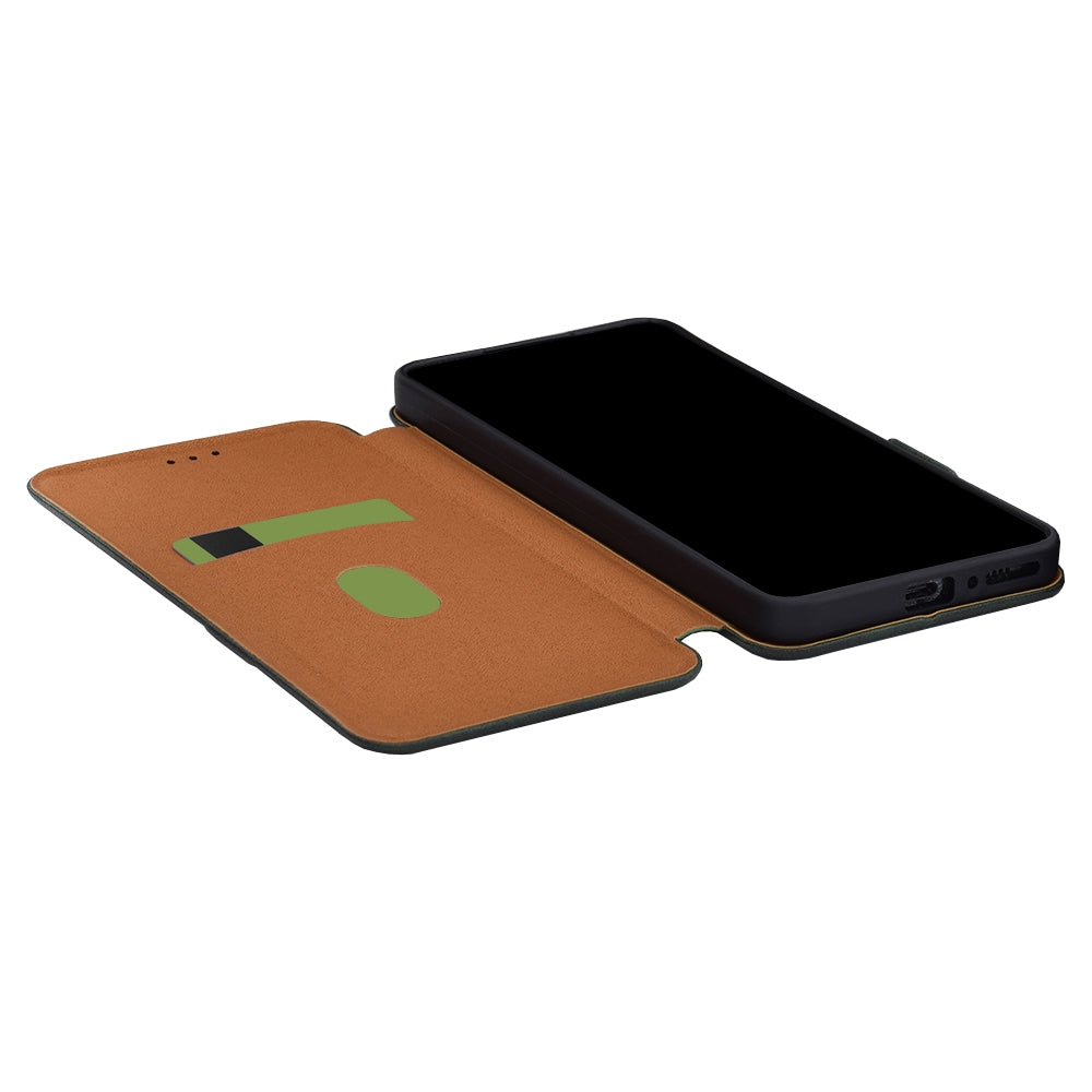 Husa pentru Xiaomi Redmi A7 Pro 4G, Techsuit, Safe Wallet Plus, Verde