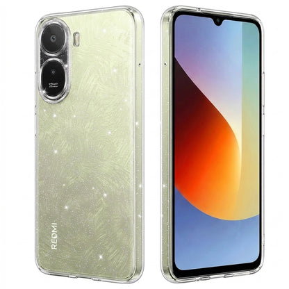 Husa pentru Xiaomi Redmi A7 Pro 4G, Techsuit, SparkleSkin Big Hole, Transparenta