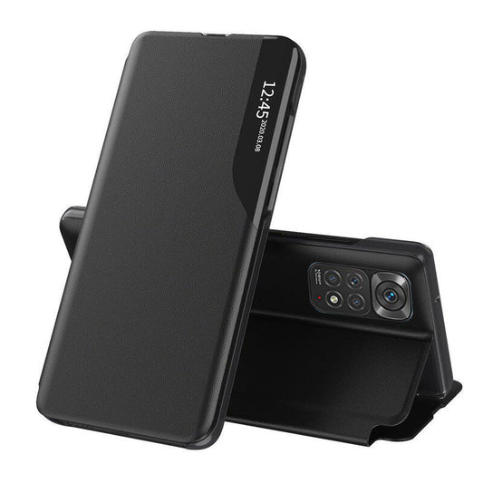 Husa pentru Xiaomi Redmi Note 11S / Note 11, Techsuit, eFold, Neagra