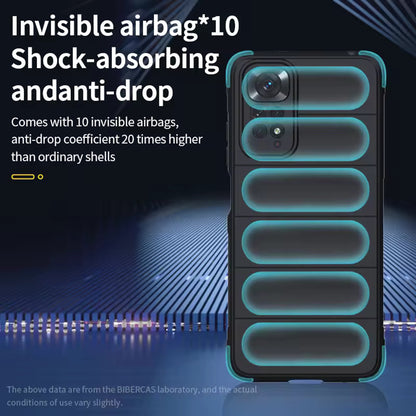 Husa pentru Xiaomi Redmi Note 11S / Note 11, Techsuit, Magic Shield, Neagra