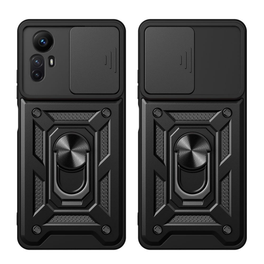 Husa pentru Xiaomi Redmi Note 12S, Techsuit, CamShield, Neagra