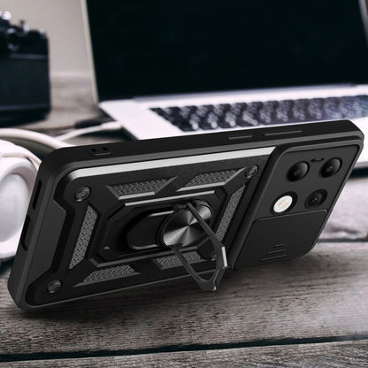 Husa pentru Xiaomi Redmi Note 13 4G, Techsuit, CamShield, Albastra