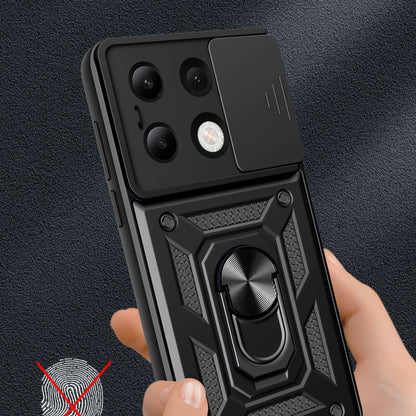 Husa pentru Xiaomi Redmi Note 13 4G, Techsuit, CamShield, Albastra