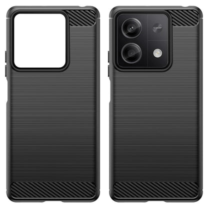 Husa pentru Xiaomi Redmi Note 13 4G, Techsuit, Carbon, Neagra