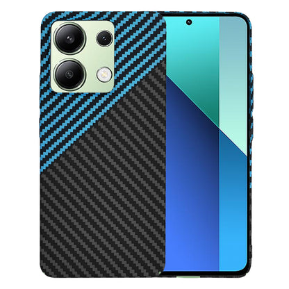 Husa pentru Xiaomi Redmi Note 13 4G, Techsuit, Carbonite FiberShell, Neagra Bleu