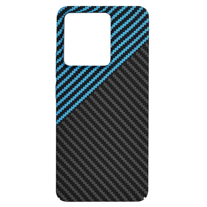 Husa pentru Xiaomi Redmi Note 13 4G, Techsuit, Carbonite FiberShell, Neagra Bleu