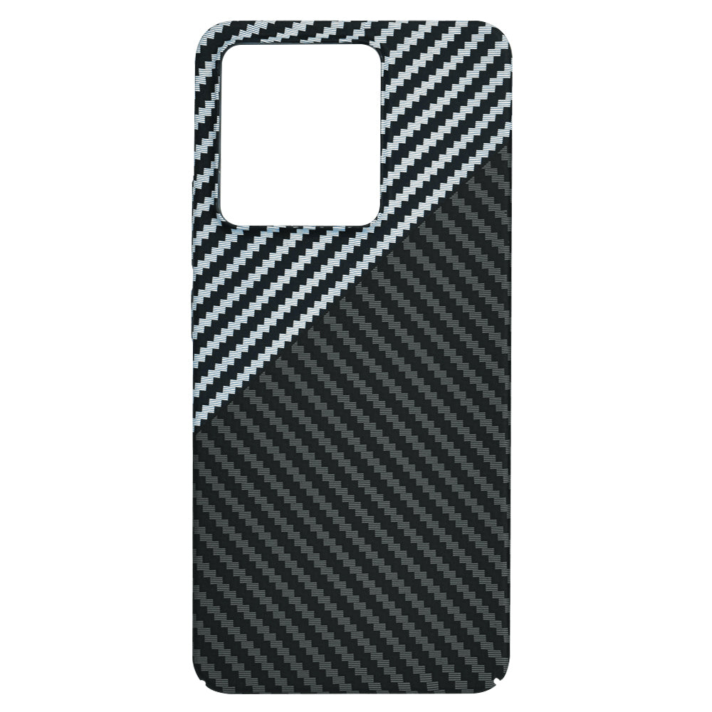 Husa pentru Xiaomi Redmi Note 13 4G, Techsuit, Carbonite FiberShell, Neagra Gri