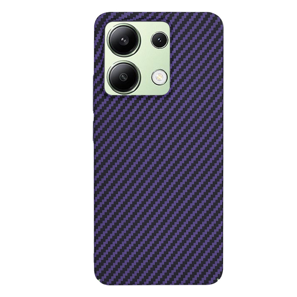 Husa pentru Xiaomi Redmi Note 13 4G, Techsuit, Carbonite FiberShell, Mov