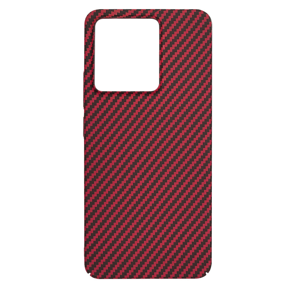 Husa pentru Xiaomi Redmi Note 13 4G, Techsuit, Carbonite FiberShell, Rosie
