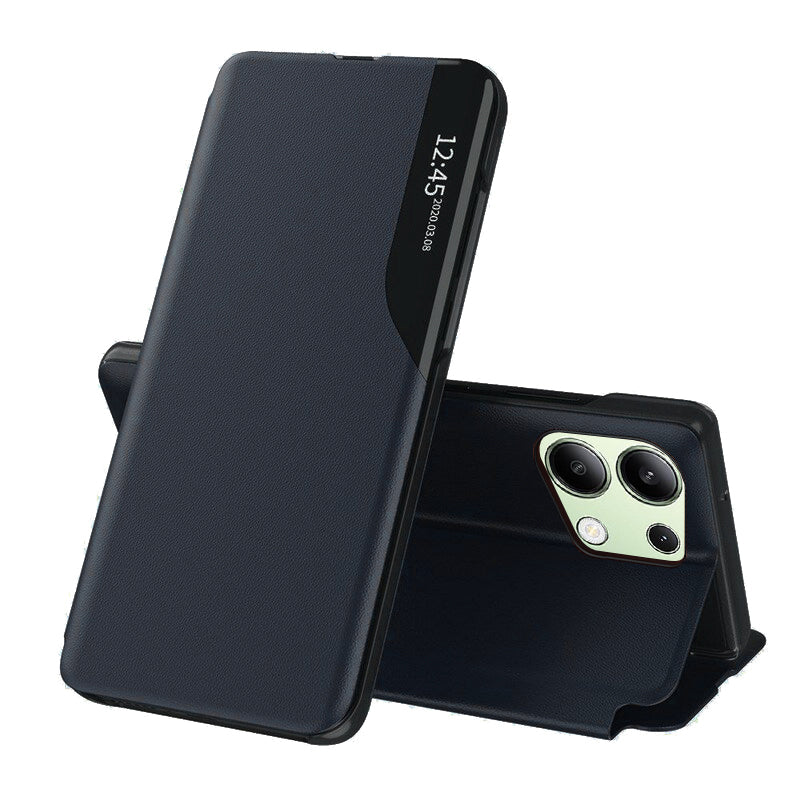 Husa pentru Xiaomi Redmi Note 13 4G, Techsuit, eFold, Albastra Inchis