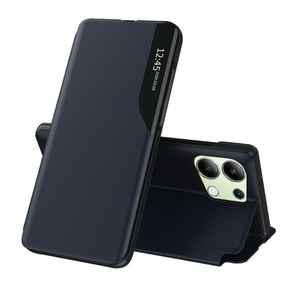 Husa pentru Xiaomi Redmi Note 13 4G, Techsuit, eFold, Albastra Inchis