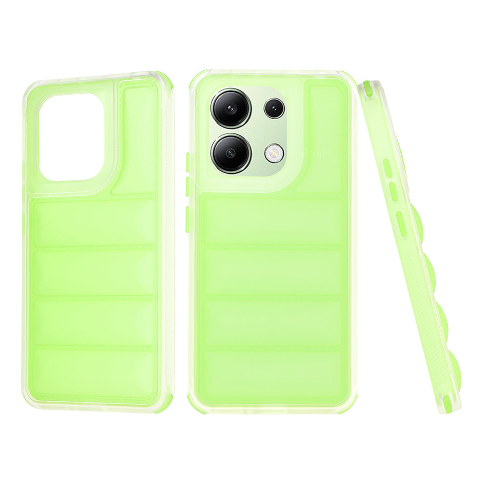 Husa pentru Xiaomi Redmi Note 13 4G, Techsuit, Wave Shield, Verde