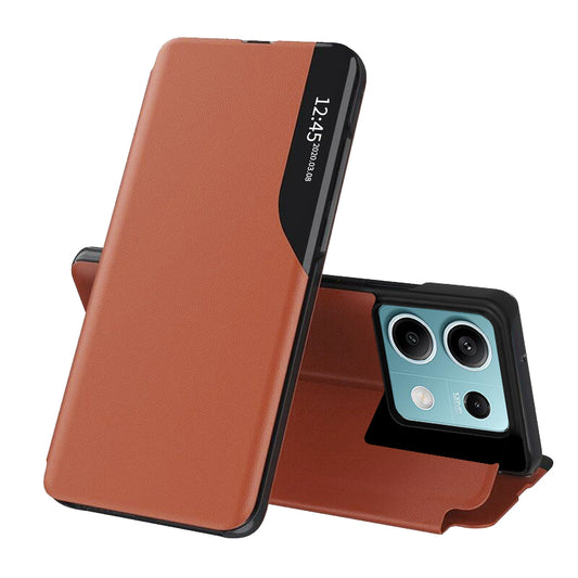 Husa pentru Xiaomi Redmi Note 13 5G, Techsuit, eFold, Portocalie