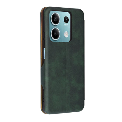 Husa pentru Xiaomi Redmi Note 13 5G, Techsuit, Safe Wallet Plus, Verde