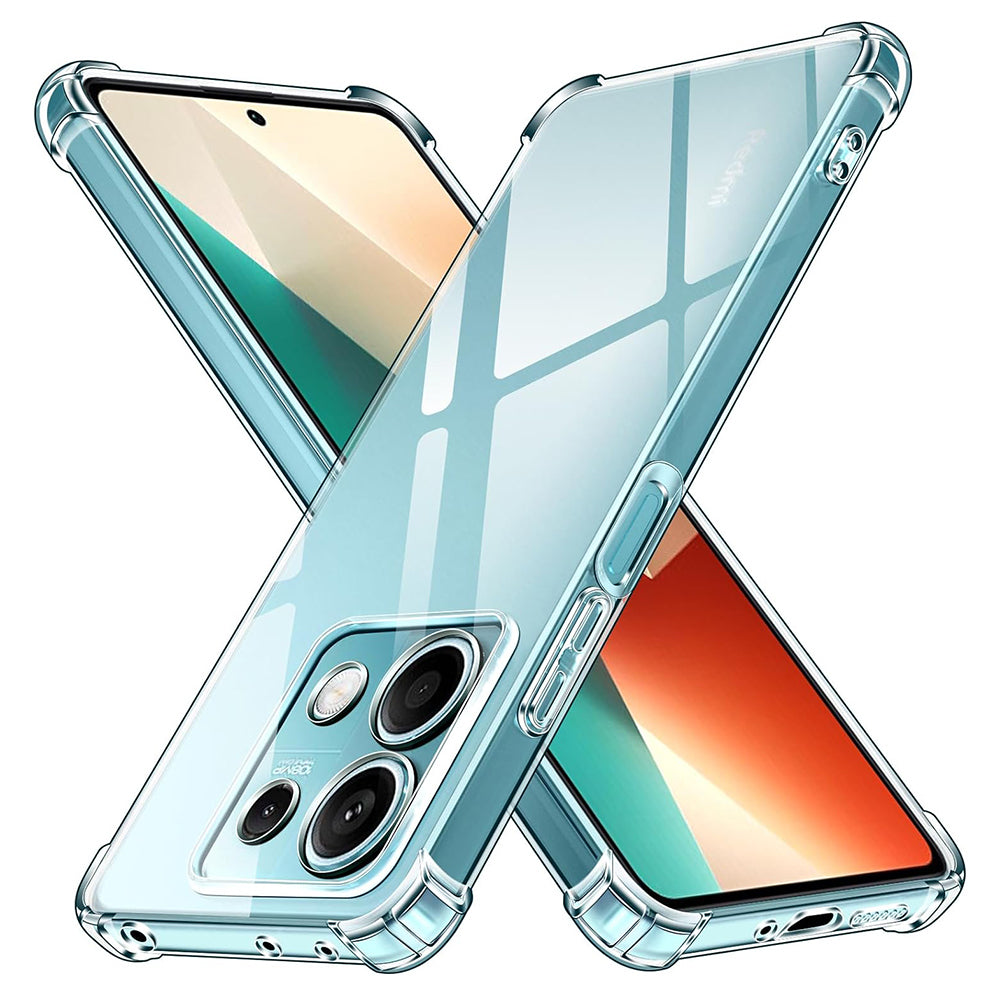 Husa pentru Xiaomi Redmi Note 13 5G, Techsuit, Shockproof Clear, Transparenta