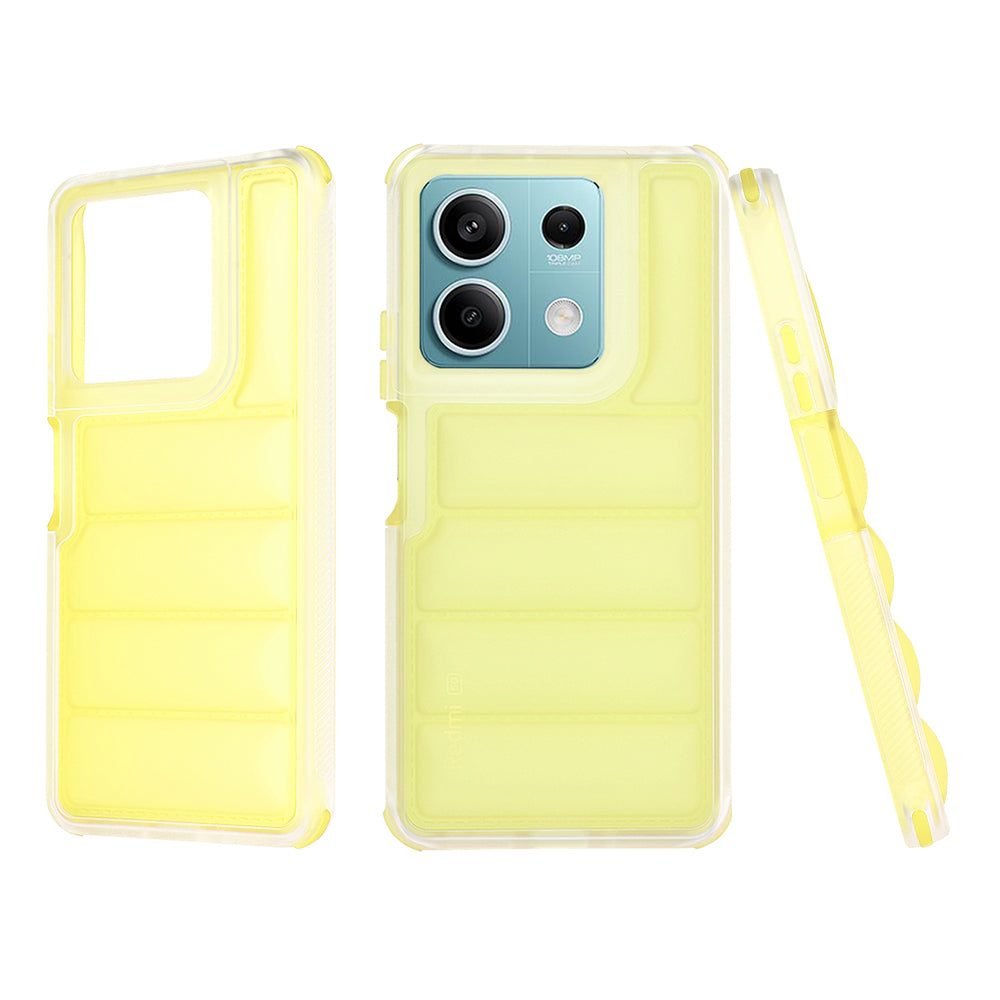Husa pentru Xiaomi Redmi Note 13 5G, Techsuit, Wave Shield, Galbena
