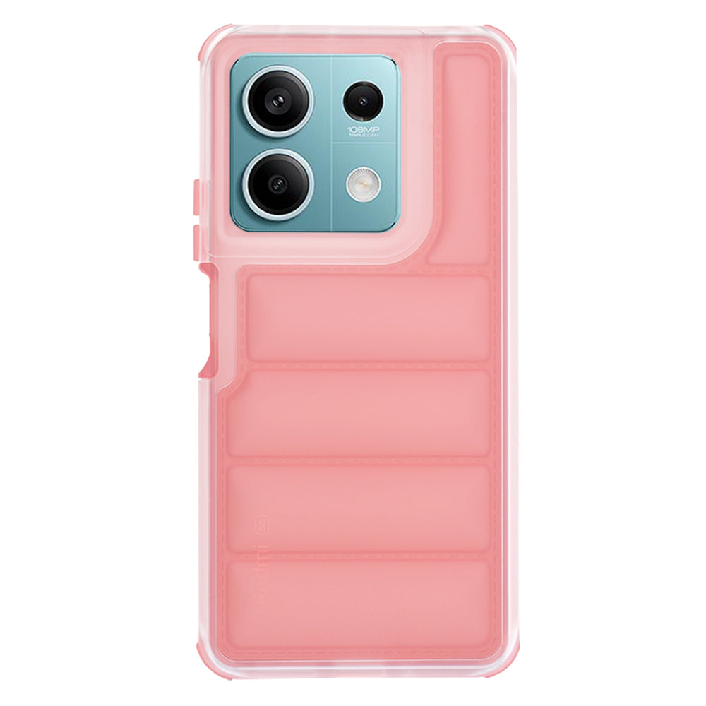Husa pentru Xiaomi Redmi Note 13 5G, Techsuit, Wave Shield, Rosie