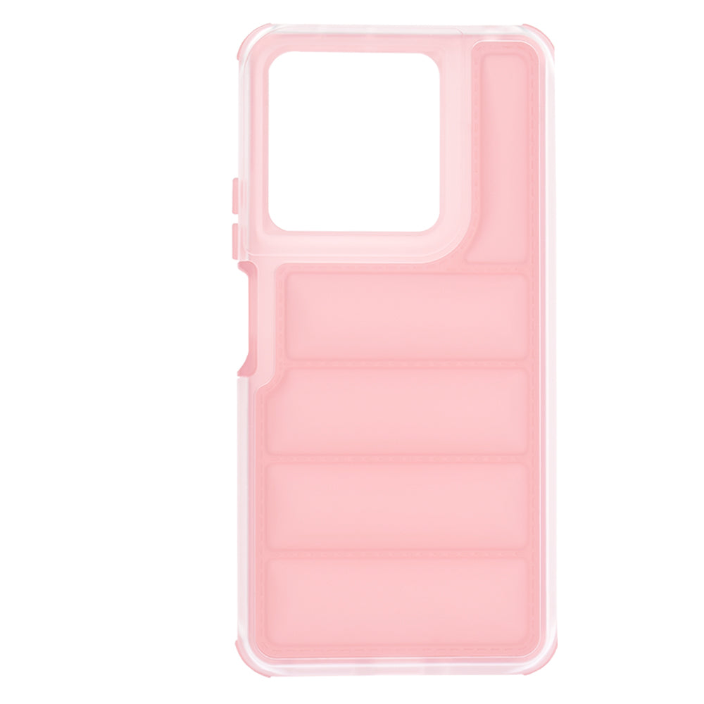 Husa pentru Xiaomi Redmi Note 13 5G, Techsuit, Wave Shield, Roz