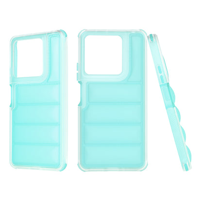 Husa pentru Xiaomi Redmi Note 13 5G, Techsuit, Wave Shield, Turcoaz