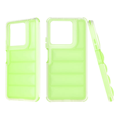 Husa pentru Xiaomi Redmi Note 13 5G, Techsuit, Wave Shield, Verde