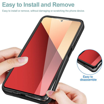 Husa pentru Xiaomi Redmi Note 13 Pro 4G / Poco M6 Pro 4G, Techsuit, ColorVerse 360, Roz