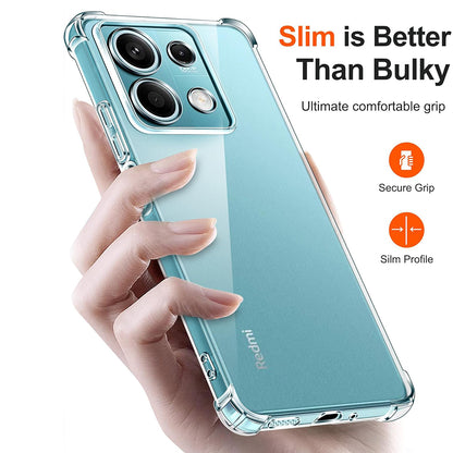 Husa pentru Xiaomi Redmi Note 13 Pro 4G / Poco M6 Pro 4G, Techsuit, Shockproof Clear, Transparenta