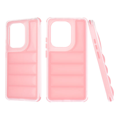 Husa pentru Xiaomi Redmi Note 13 Pro 4G / Poco M6 Pro 4G, Techsuit, Wave Shield, Roz