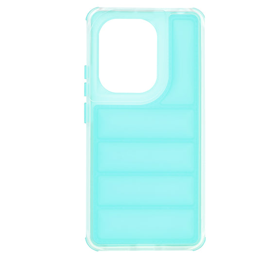Husa pentru Xiaomi Redmi Note 13 Pro 4G / Poco M6 Pro 4G, Techsuit, Wave Shield, Turcoaz
