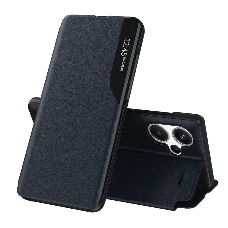 Husa pentru Xiaomi Redmi Note 13 Pro+, Techsuit, eFold, Albastra Inchis