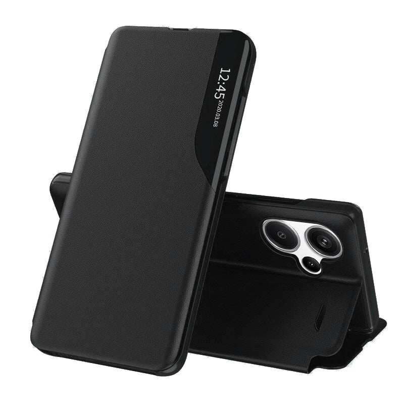 Husa pentru Xiaomi Redmi Note 13 Pro+, Techsuit, eFold, Neagra