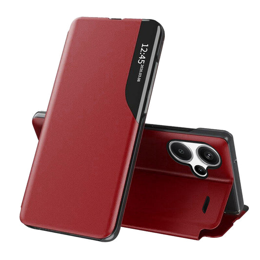 Husa pentru Xiaomi Redmi Note 13 Pro+, Techsuit, eFold, Rosie