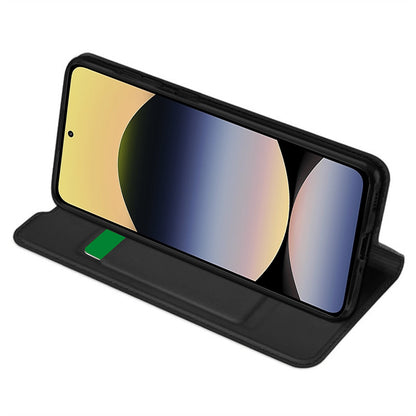 Husa pentru Xiaomi Redmi Note 14 4G (Regional), Techsuit, Magskin Book, Neagra