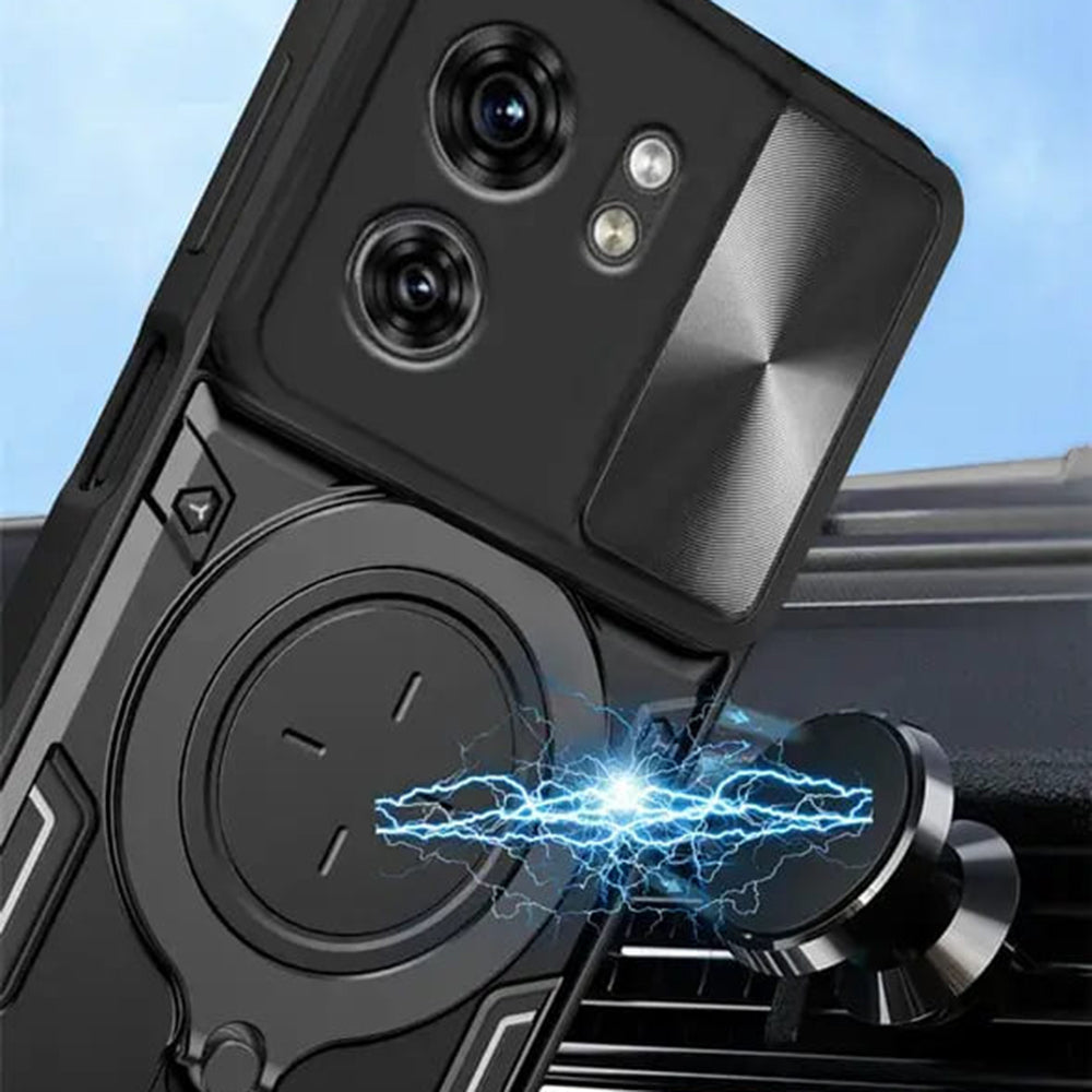 Husa pentru Xiaomi Redmi Note 14 4G (Standard), Techsuit, CamGuard Pro, Neagra