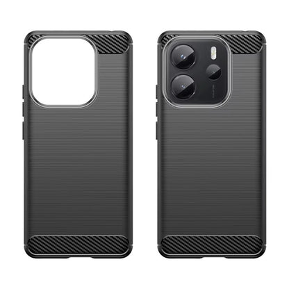 Husa pentru Xiaomi Redmi Note 14 4G (Standard), Techsuit, Carbon, Albastra