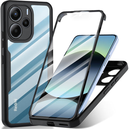 Husa pentru Xiaomi Redmi Note 14 4G (Standard), Techsuit, ColorVerse 360, Neagra