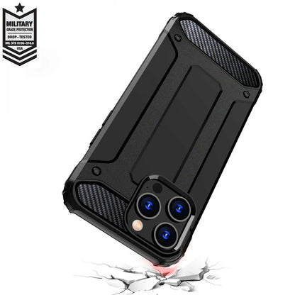 Husa pentru Xiaomi Redmi Note 14 4G (Standard), Techsuit, Hybrid Armor, Neagra