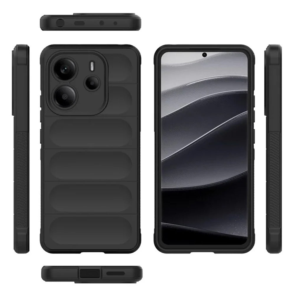 Husa pentru Xiaomi Redmi Note 14 4G (Standard), Techsuit, Magic Shield, Neagra
