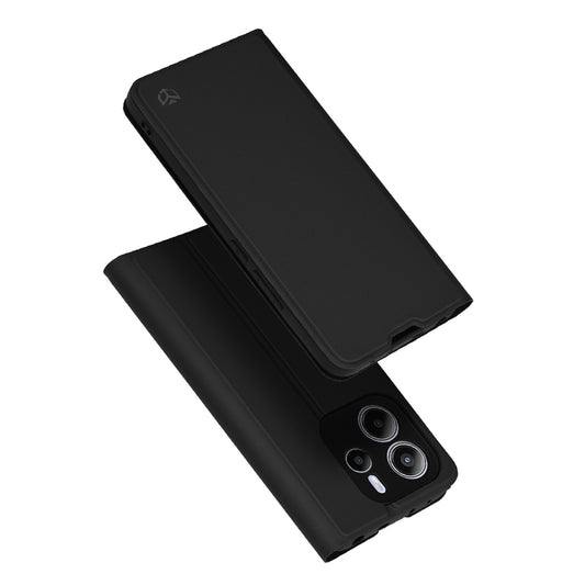 Husa pentru Xiaomi Redmi Note 14 4G (Standard), Techsuit, Magskin Book, Neagra
