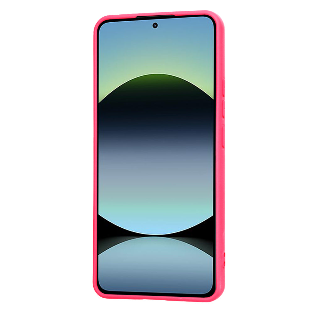 Husa pentru Xiaomi Redmi Note 14 4G (Standard), Techsuit, SoftFlex, Roz Inchis