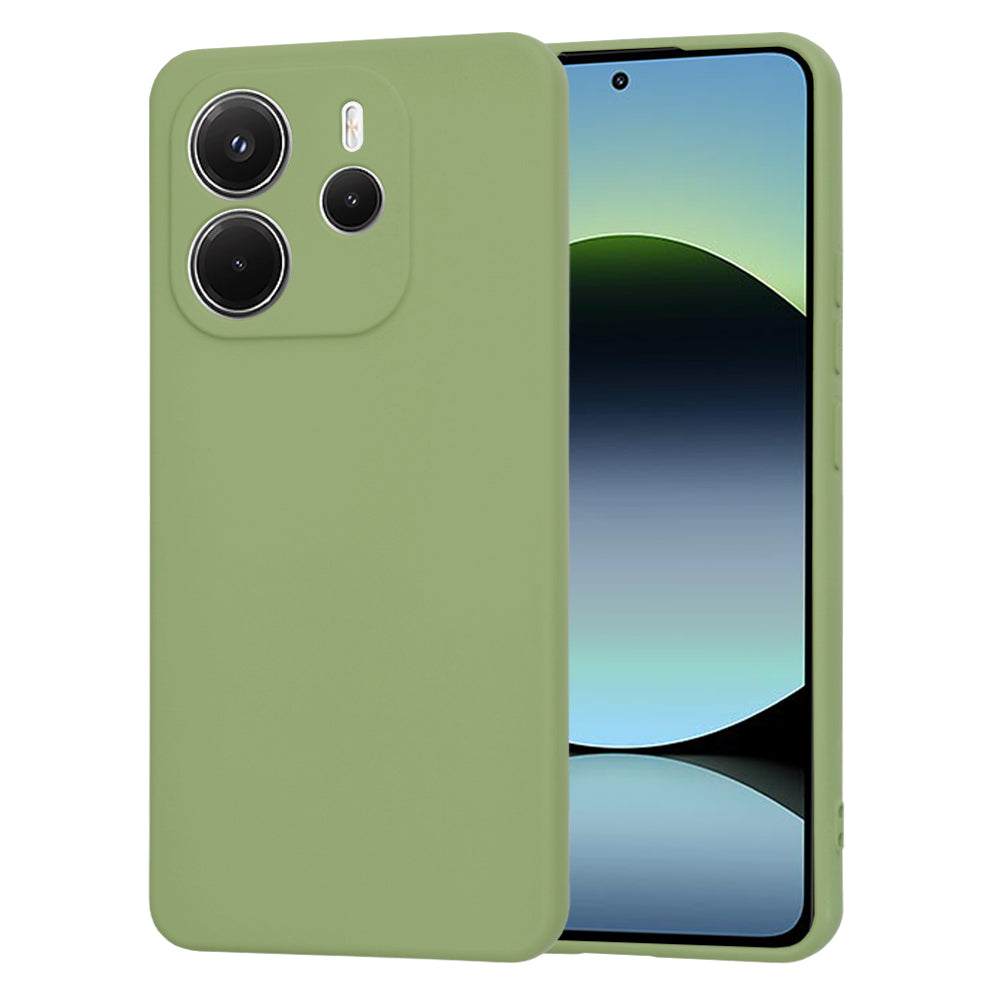Husa pentru Xiaomi Redmi Note 14 4G (Standard), Techsuit, SoftFlex, Matcha
