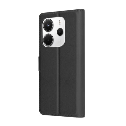 Husa pentru Xiaomi Redmi Note 14 5G, Techsuit, Leather Folio, Neagra