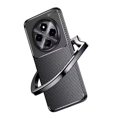 Husa pentru Xiaomi Redmi Note 14 Pro 4G, Techsuit, CarbonFiber, Neagra
