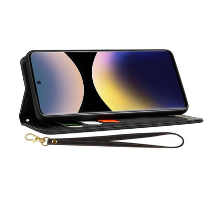 Husa pentru Xiaomi Redmi Note 14 Pro 4G, Techsuit, FlipCraft, Neagra
